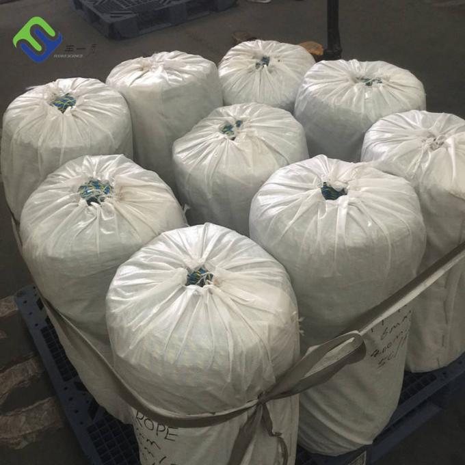 48mm-96mm 8 스트랜드 PP 해상 로프 폴리프로필렌 매킹 떠있는 PP 견인 로프 4