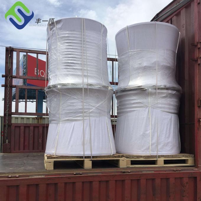 52 밀리미터 Dia 8은 폴리에스테르 로프 저 신장도 해양 선박 계류삭을 좌초시킵니다 4