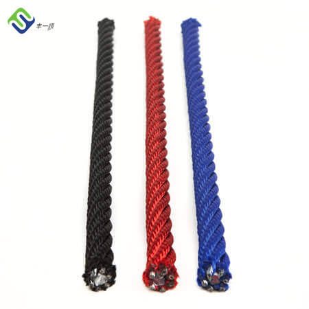 어망 조합 와이어 로프 6 가닥 폴리프로필렌 단일 필라멘트 16 밀리미터 4