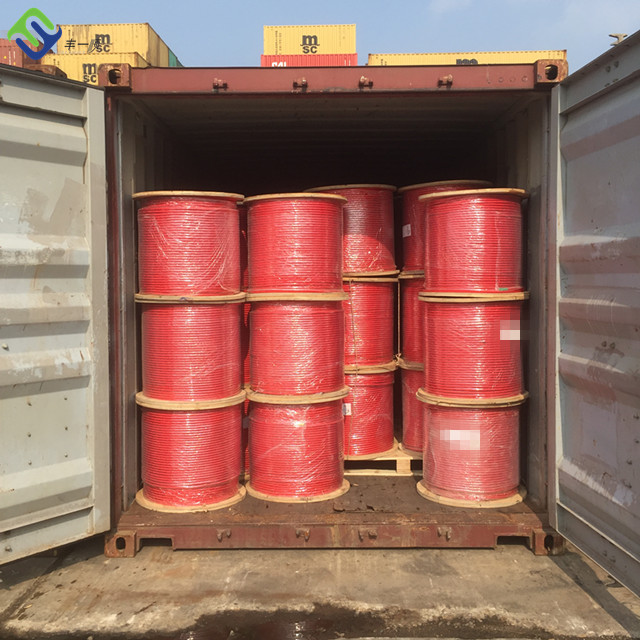 16mm 6줄 PET 또는 PP 야외 복합 놀이터 로프 등산망 17