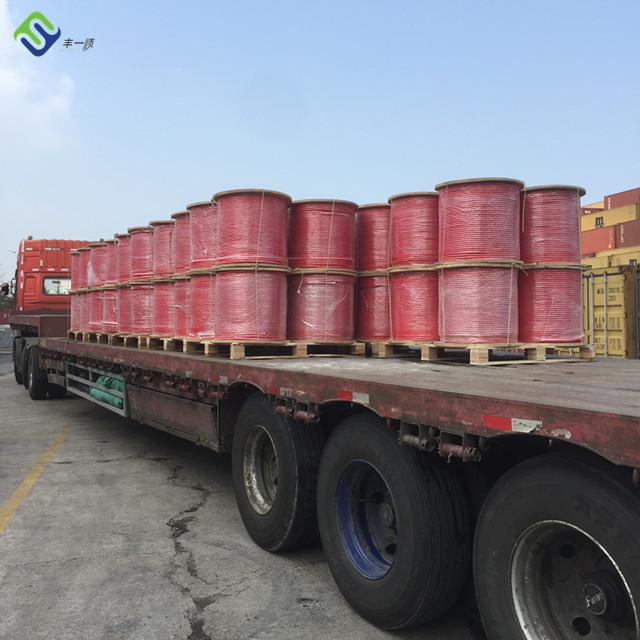 16mm 6줄 PET 또는 PP 야외 복합 놀이터 로프 등산망 18