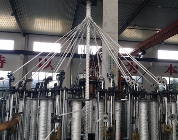 자외선 저항성 16mm 6줄의 어린이 등산망용 폴리프로필렌 복합 로프 8