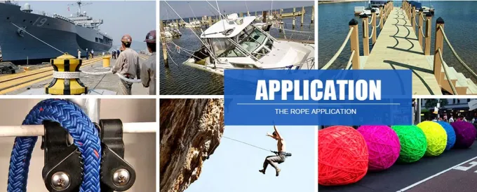 120mm 지름 PP 해상 로프 8 스트랜드 폴리프로필렌 로프 13