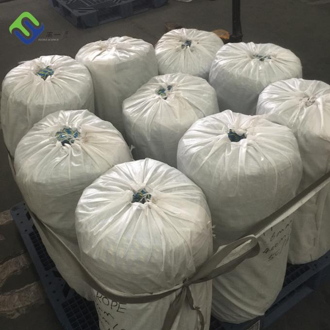 48mmx180m 길이 8 스트랜드 PP 매킹 로프 ABS 승인 6