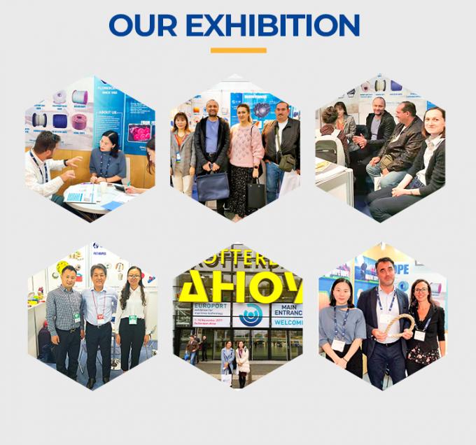 8 스트랜드 PP 폴리에스터 혼합 해상 매킹 꼬리 로프 64mm 72mm 80mm 길이 11m 13