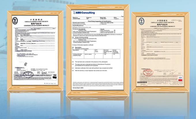 고강도 10mm 12mm 12 스트랜드 Uhmwpe 섬유 윈치 트레이드 라인 해상 선선 로프 요트 10