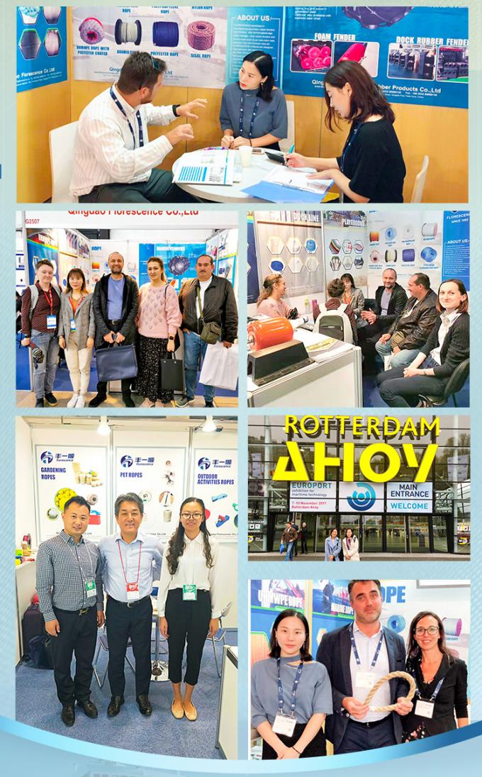 고강도 10mm 12mm 12 스트랜드 Uhmwpe 섬유 윈치 트레이드 라인 해상 선선 로프 요트 9