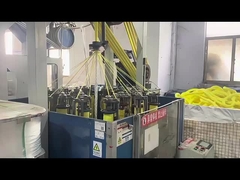 두 번 엮은 폴리프로필렌 노란색 로프