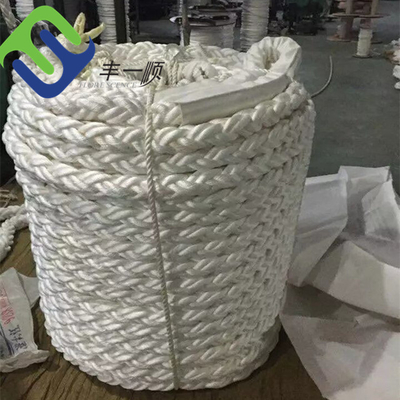 로프 폴리에스터 흰색 8 스트랜드 폴리에스터 로프 폴리에스터 매킹 로프
