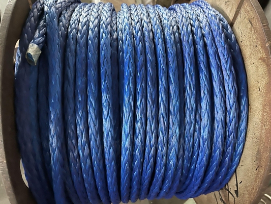 고강도 12 가닥 UHMWPE 꼬 계류삭 36 밀리미터