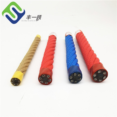 PP Material 22mm Monofilament Polyester Combination Rope for Heavy Loads