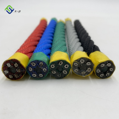 16mm*500m 놀이터 야외 등산망용 폴리에스터 조합 로프