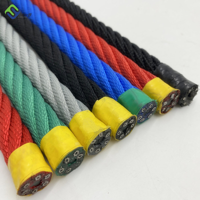 16mm*500m 놀이터 야외 등산망용 폴리에스터 조합 로프
