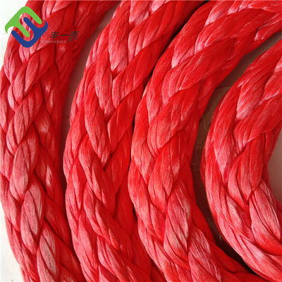 떠있는 HMPE 로프 12 스트랜드 UHMWPE 로프 UHMWPE 매킹 로프