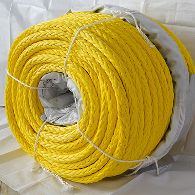 36mmx220m HMPE 스펙트라 매킹 로프 12 스트랜드 UHMWPE 拖绳HMPE 拖绳