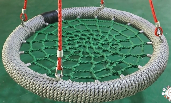 1000kg-1500kg의 무게 제한으로 높은 용량 놀이터 네트워크 스윙