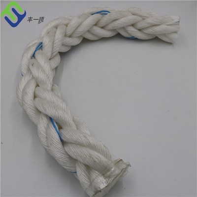 8 스트랜드 PP 해상 로프 2.5인치 64mm 떠 있는 폴리프로필렌 매킹 로프 가격