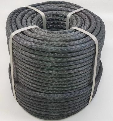 40mm 지름 12 스트랜드 UHMWPE 해상 로프, 가장 높은 강도 중량 비율로 떠있는 중량 류 및 매킹