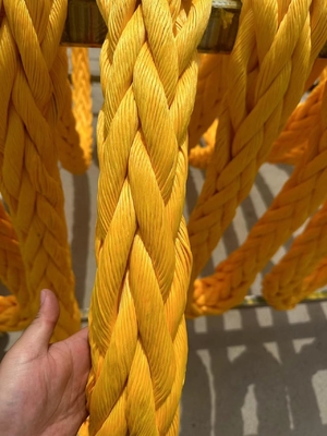 두 번 엮은 UHMWPE 로프 폴리스터 커버 56mmx240m