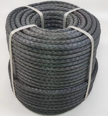 중량 44mm 96mm 100% 12 스트랜드 Uhmwpe 합성 섬유 해상 拖拖浮绳