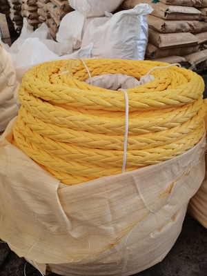 12 스트랜드 UHMWPE 해상 로프 고강도 부동
