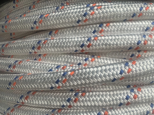30mm 이중 엮은 UHMWPE 로프 220m 고강도 해상 拖拉