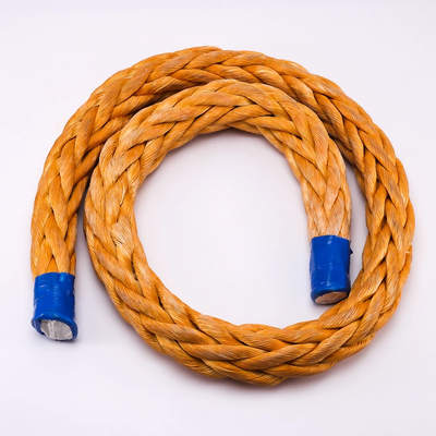 16mm 12 가닥 UHMWPE 해양 계류 로프 220m 고하중