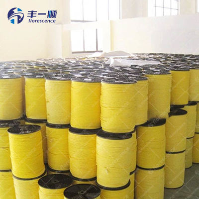 소매 고장 견고성 다채로운 PE 3 스트랜드 폴리에틸렌 굽힌 로프