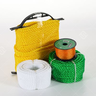 3줄의 PE 폴리에틸렌 로프 - 떠 있는 자외선 저항성 부드러운 굴절 저항성 어업 수산업 해양 농업