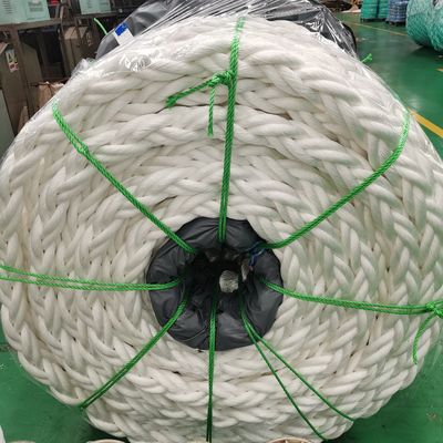 Floating 8 Strand PP Polysteel Marine Aquaculture Rope Marine Mooring Hawser Rope 32mm/48mm/64mm/72mm/80mm Hot Sale