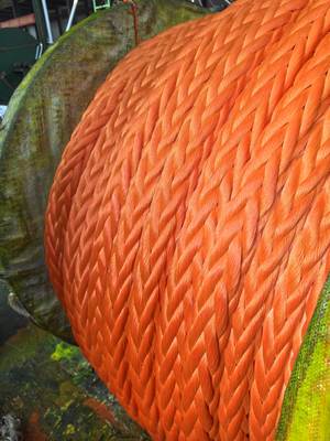 맞춤형 절단 길이, 우수한 내화학성, 해양 등급 UHMWPE 호서, 높은 인장 강도