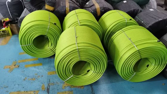 6가닥 꼬임 500m 야외 놀이터 조합 로프, 등반 그물용