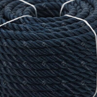 핫 판매 3 스트랜드 휘어진 PP 로프 폴리 프로필렌 로프 6mm-40mm 크기 200m/220m 길이 포장용