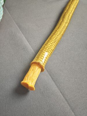 보트 계류 및 닻 내리기를 위한 UHMWPE 12 가닥 로프 코어를 갖춘 이중 꼬임 폴리에스터 커버, 맞춤형 크기 4mm-60mm