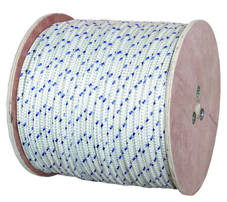 블루 컬러 16 스트랜드 더블 트레이디드 나일론 매킹 도크 라인 및 앵커 라인 로프 6mm-60mm 핫 판매