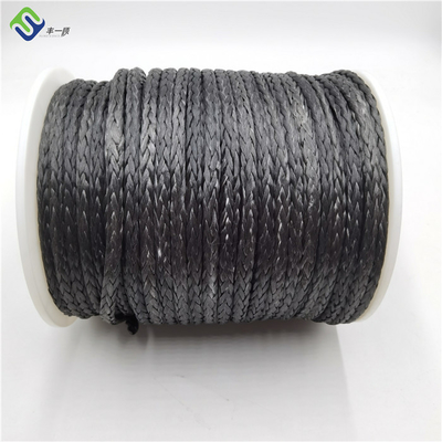 종합적 윈치 12 가닥 UHMWPE 로프 10 밀리미터 마멸 저항 고장력