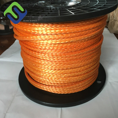 12 가닥 SK75 종합적 UHMWPE 윈치 로프 14 밀리미터 100m