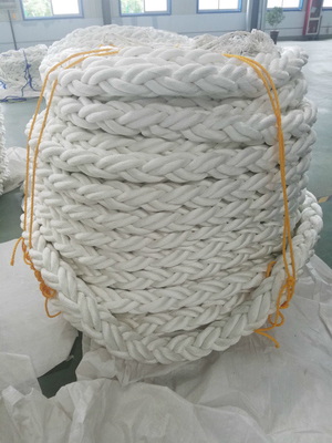 하우저 로프 모노 폴리프로필렌 해상 로프 8 스트랜드 사용자 정의 60mm