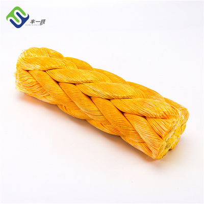 고강도 스펙트라 합성 UHMWPE 로프 12 스트랜드 32mm 지름