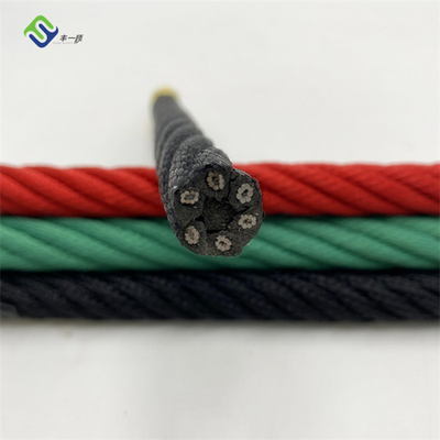 PP Material 22mm Monofilament Polyester Combination Rope for Heavy Loads